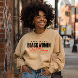 Shout Out to Women Sweatshirt – Feminist Graphic Pullover