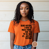 Dear Hater T Shirt