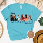 Personalized Mama Shirt