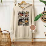 Beige 90s Hip Hop Hoodie