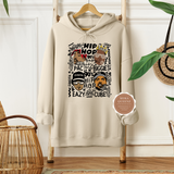 Beige 90s Hip Hop Hoodie