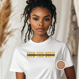 Know Your Worth, Then Add Tax Shirt