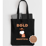 Black Women Tote Bag