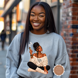 Spiritual Gangster Black Woman Graphic Sweatshirt