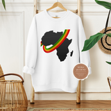 WHITE AFRICA SWEATSHIRT
