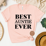 Best Auntie T Shirt