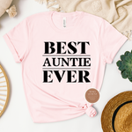 Best Auntie T Shirt