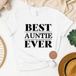 Best Auntie T Shirt