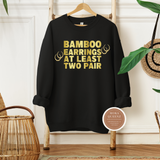 Bamboo Earrings Around the Way Girl Shirt