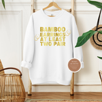 Bamboo Earrings Around the Way Girl Shirt