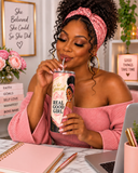 Black Woman Affirmation Tumbler | 20 oz Insulated Cup | Gift for Her
