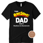 Awesome Dad T Shirt