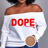 DST 1913 Off The Shoulder Shirt
