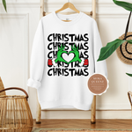 Grinch Christmas Sweatshirt