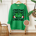 Grinch Christmas Sweatshirt
