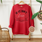 If It Isn’t Love Sweatshirt