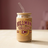 Hillman College inspired glass angled studio view