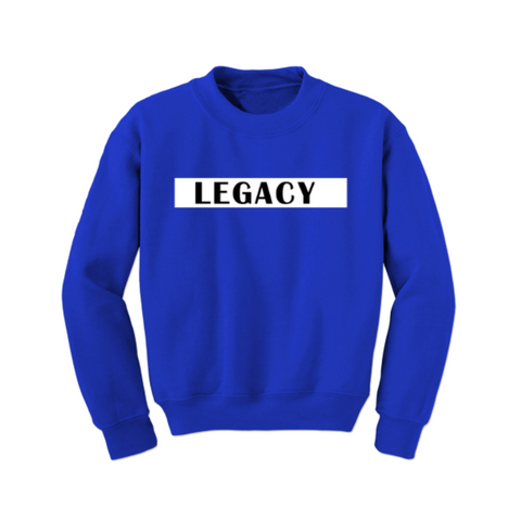 Toddler Sweatshirt - Legacy Sweatshirt - Royal - MoKa Queenz