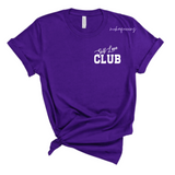 Self Love Club | Purple T-Shirt with White letters