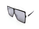 Oversized Sunglasses | Eyes Wide Open Oversized Glasses - Black and White - MoKa Queenz