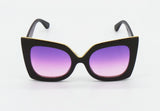 Oversized Sunglasses | She's So Shady Sunglasses - Purple - MoKa Queenz