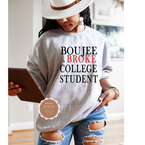 Red college sweatshirt shop