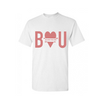 Be Yourself T Shirt | Inspirational T Shirt - White t shirt with pink print - MoKa Queenz