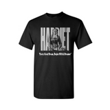 Black History Shirts | Harriet Tubman Shirt - Black T shirt with Harriet Picture printed in Harriet text - Moka Queenz