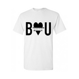Be Yourself T Shirt | Inspirational T Shirt - White t shirt with black print - MoKa Queenz