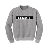Kids Sweatshirt - Legacy Sweatshirt - Grey - MoKa Queenz