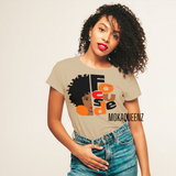 Focused Black Women T Shirt