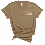 Self Love Club | Tan T-Shirt with Beige letters