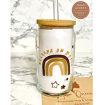 Iced Coffee Cup With Straw