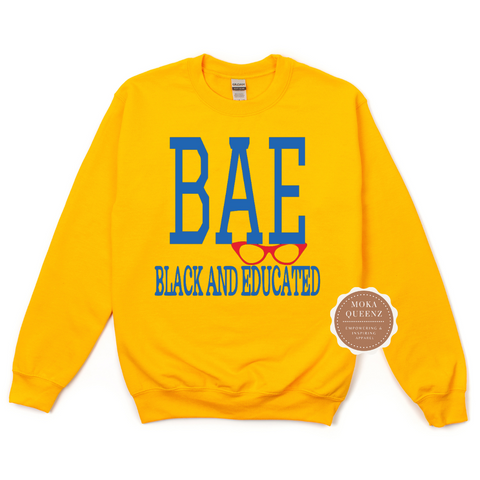 Black and Educated Sweatshirt