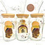 Iced Coffee Cup With Straw