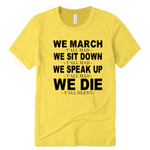 Y'all Mad Activist T-Shirt | Yellow T-shirt with Black text