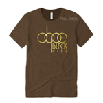 Dope Black Girl - Brown T shirt with gold text