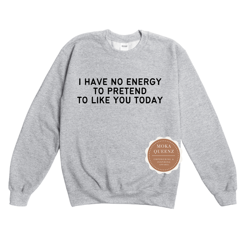 Energy Shirt | Sarcastic Shirt | Moka Queenz Apparel – Mo-Ka Queenz Apparel