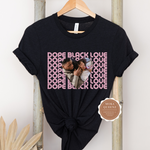Black Love Couples T Shirts