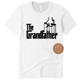 GrandFather Shirt | Grandpa Shirt - White t shirt with black print - MoKa Queenz 