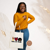 Peace Love Melanin Tote Bag