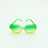 Oversized Sunglasses - Cotton Candy Glasses - Green - MoKa Queenz
