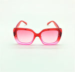 Oversized Sunglasses - Cotton Candy SunGlasses - Red - MoKa Queenz