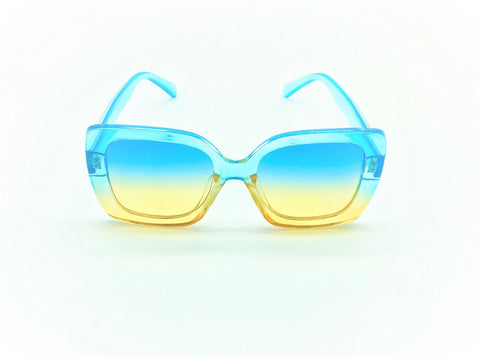 Oversized Sunglasses - Cotton Candy SunGlasses - Blue - MoKa Queenz