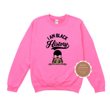 Boys Sweatshirts | Pink Sweatshirt with Black and brown graphic