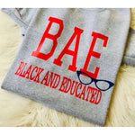 Melanin Shirt - BAE Sweatshirt - Grey - MoKa Queenz