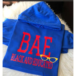 Melanin Shirt - BAE Sweatshirt - Royal - MoKa Queenz