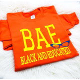 Melanin Shirt - BAE Sweatshirt - Orange - MoKa Queenz