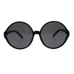 Round Sunglasses - Round the World - Black - Moka Queenz