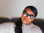 'Dr. Who"  Semi-Rimless Onyx - Mo-Ka Queenz